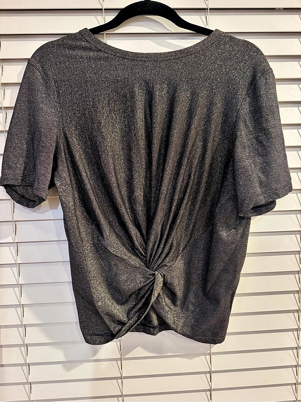 Lululemon Twist-Back Ribbed Short-Sleeve Shirt Black